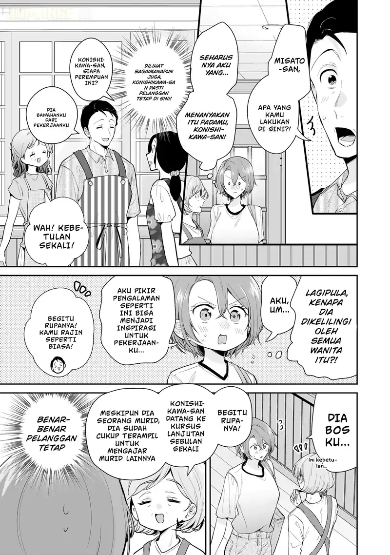 Misato-san wa Amasugi Joushi ni Chotto Kibishii Chapter 11 Gambar 6