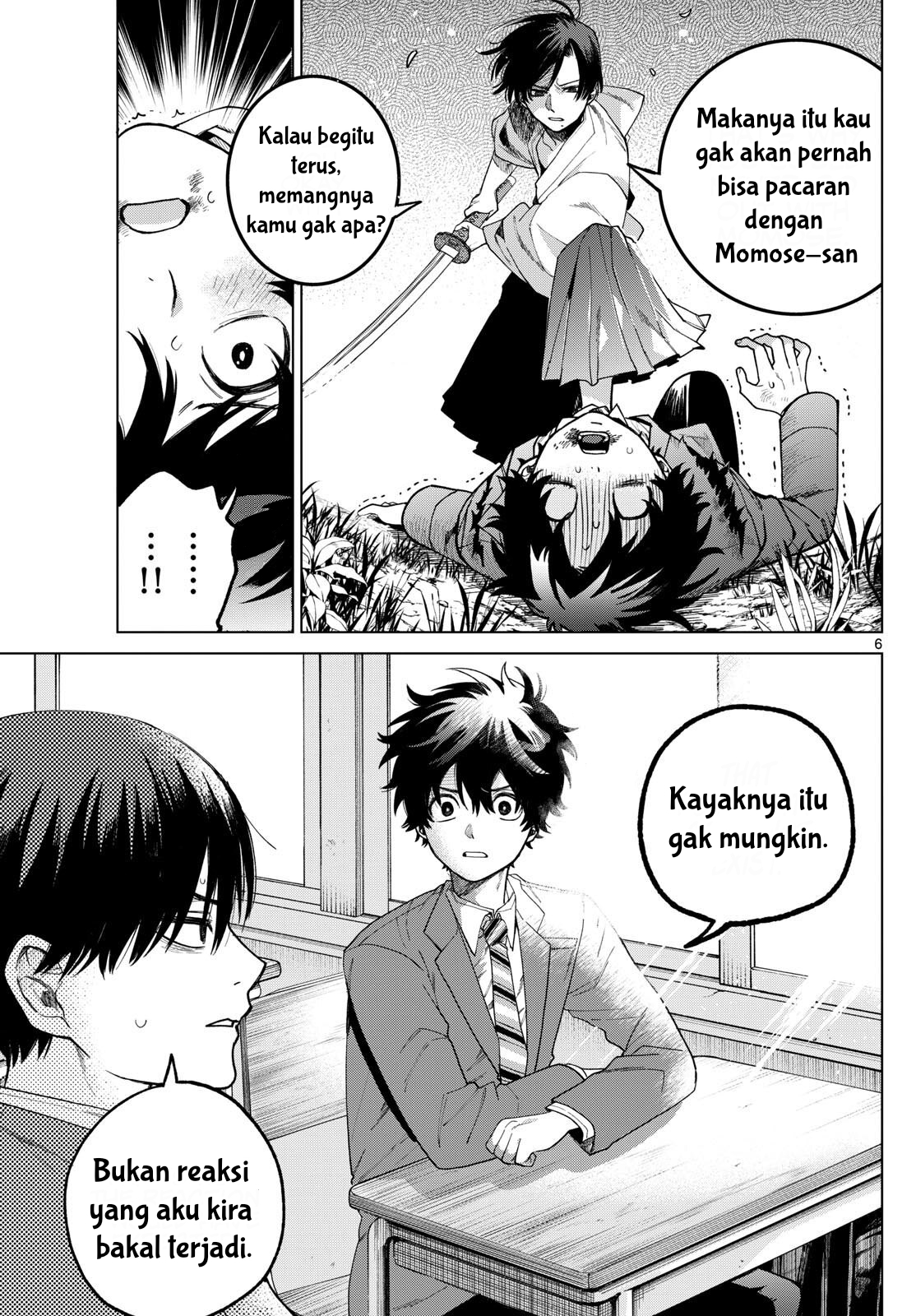 Momose Akira no Hatsukoi Hatan-chuu. Chapter 3 - Halaman 7