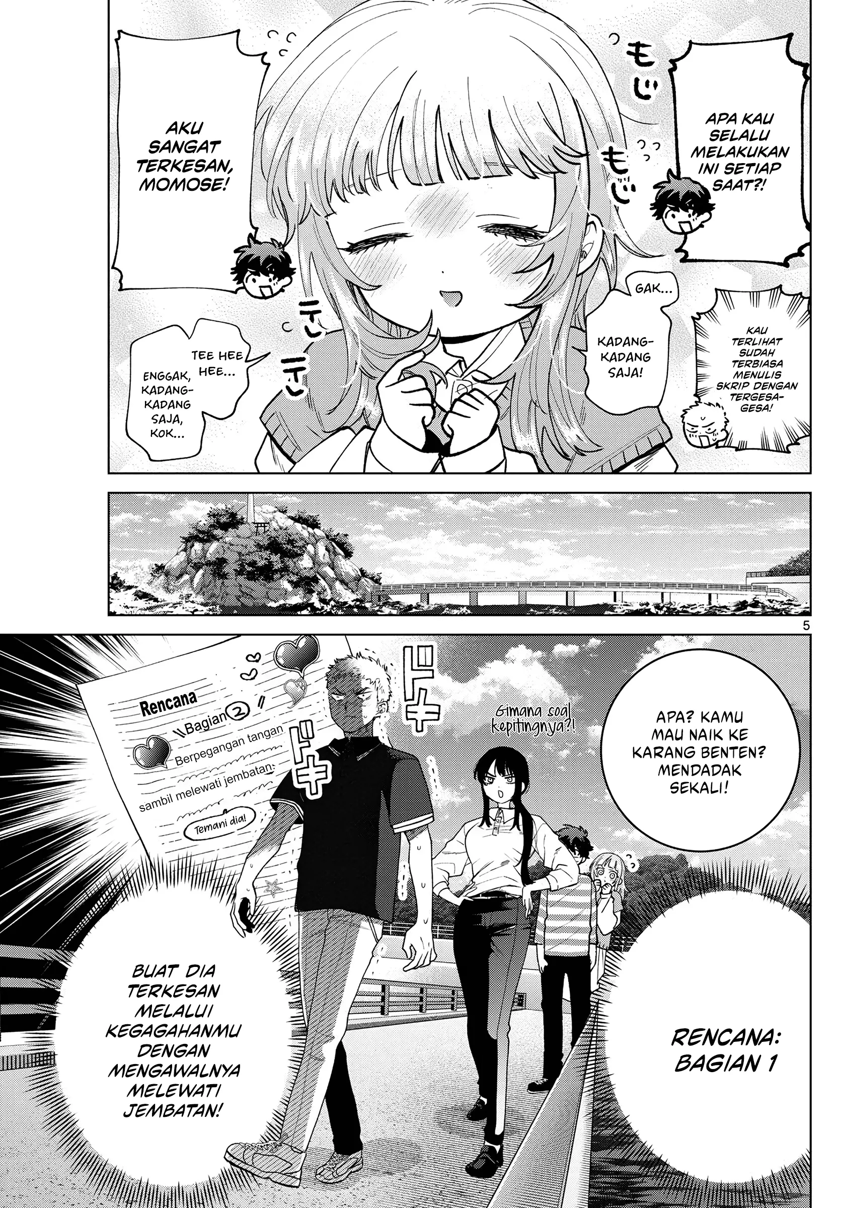 Momose Akira no Hatsukoi Hatan-chuu. Chapter 63 Gambar 6