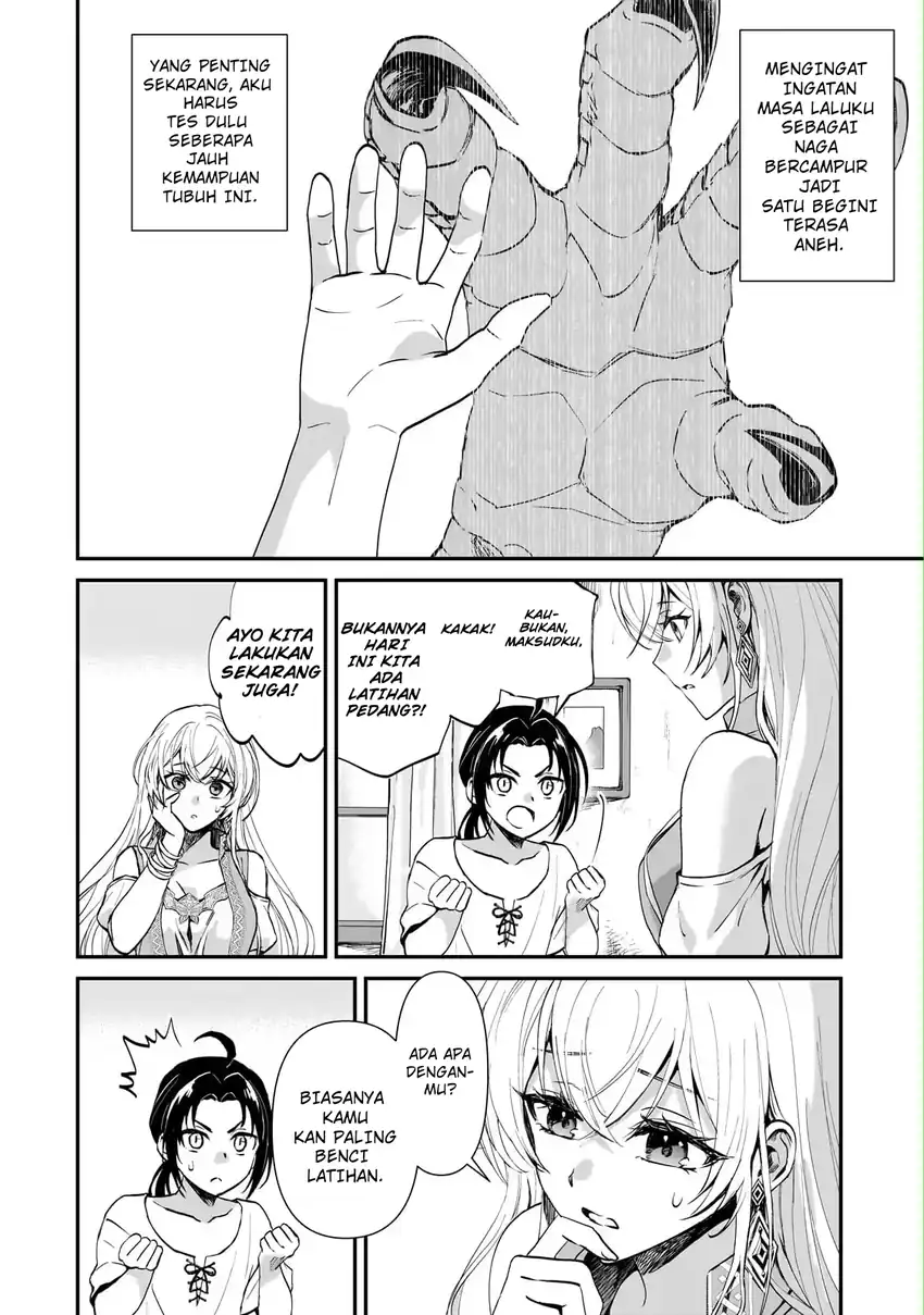 Moto shin ryū, chippokena ningen ni tensei shitakedo musō shimasu Chapter 1 Gambar 16