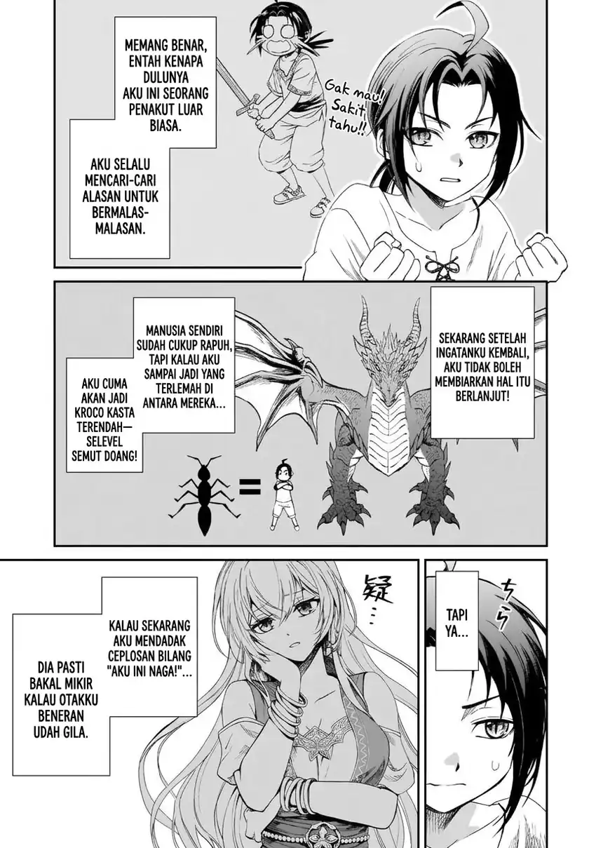 Moto shin ryū, chippokena ningen ni tensei shitakedo musō shimasu Chapter 1 Gambar 17