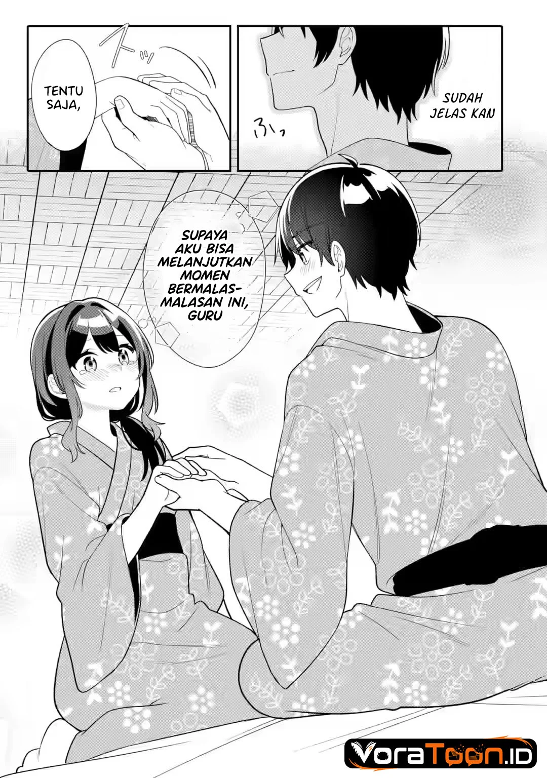 Muboubi Kawaii Pajama Sugata no Bishoujo to Heya de Futarikiri Chapter 14 Gambar 8