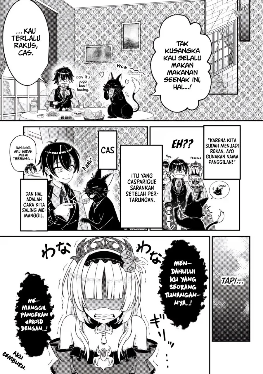 Munou no Akudou Ouji wa Ikinokoritai: Ren’ai RPG no Akuyaku Mob ni Tensei Shita kedo, Gensaku Mushi Shite Saikyou o Mezasu Chapter 5 Gambar 9