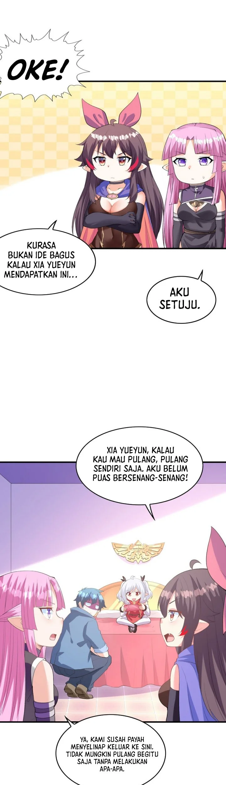 My Harem Is Entirely Female Demon Villains Chapter 132 Gambar 10