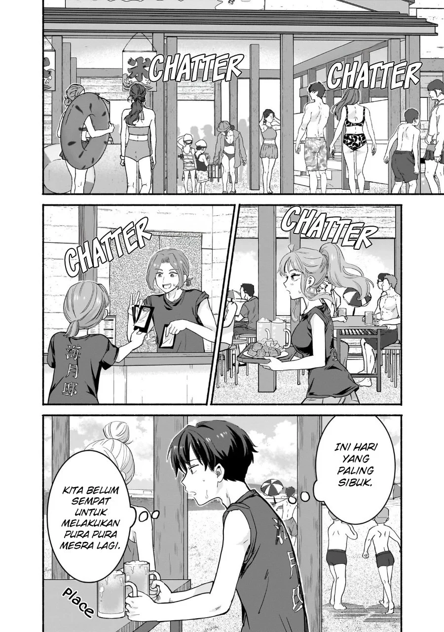 Nee, Mou Isso Tsukiacchau? Osananajimi no Bishoujo ni Tanomarete, Camo Kareshi Hajimemashita Chapter 34 Gambar 7