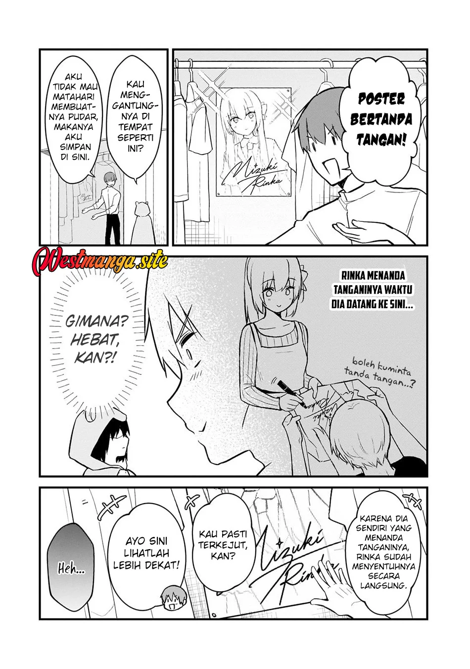 Netoge no Yome ga Ninki Idol datta Chapter 46 Gambar 5