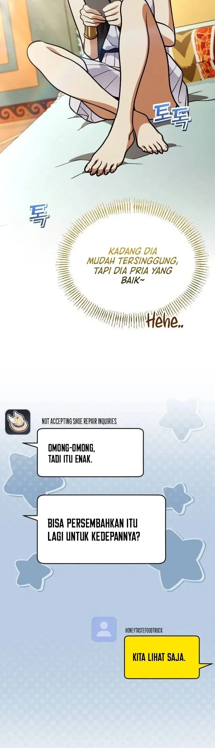 Offering Kimchi Cup Noodles to the Gods' Group Chat Chapter 9 Gambar 17