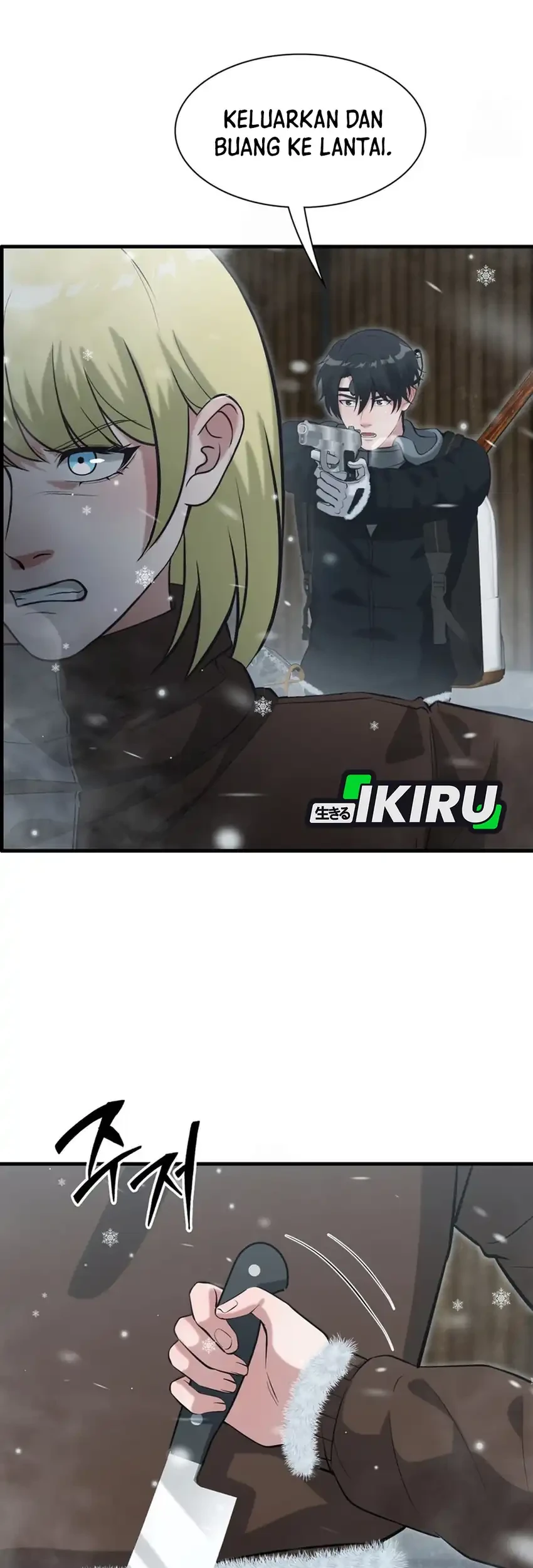 Office Worker in the Ice Age Apocalypse Chapter 41 Gambar 17