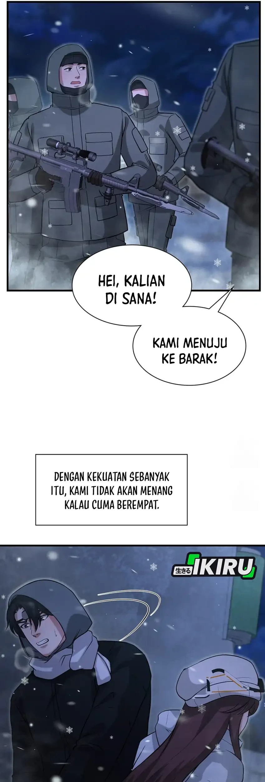 Office Worker in the Ice Age Apocalypse Chapter 48 Gambar 19