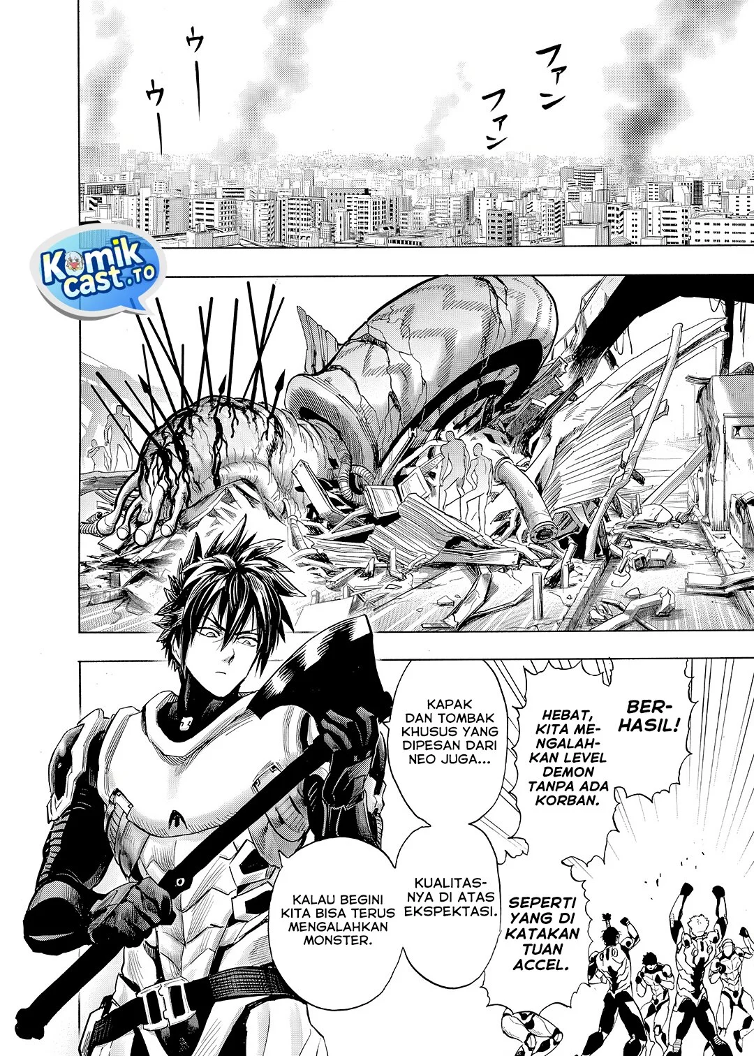 One Punch Man Chapter 296 Gambar 5
