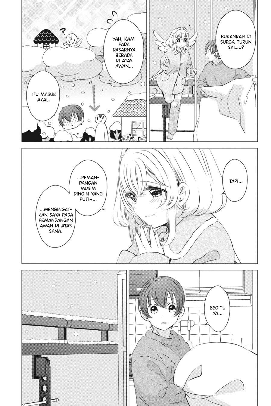 One Room, Hiatari Futsuu, Tenshi-tsuki Chapter 34.5 Gambar 6