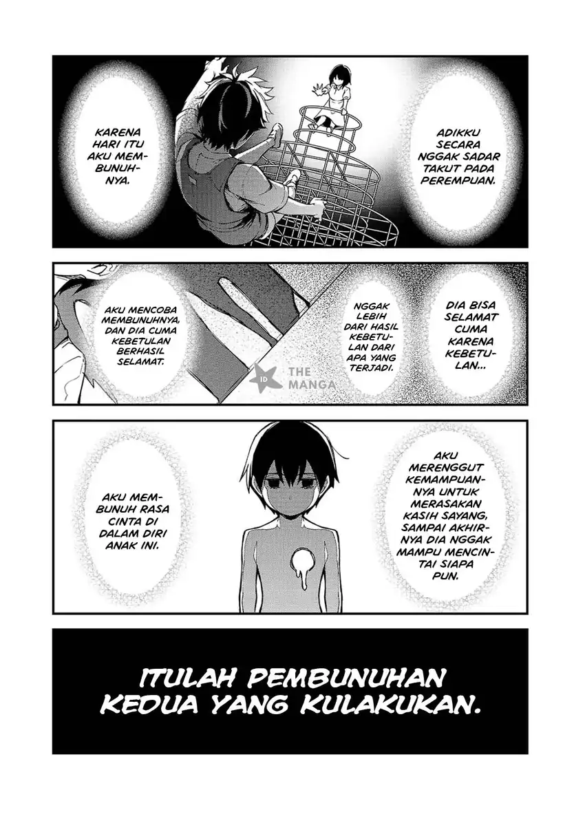 Ore ni Trauma wo Ataeta Joshi-tachi ga Chirachira Mitekuru kedo, Zannen desu ga Teokure desu Chapter 35.1 Gambar 5