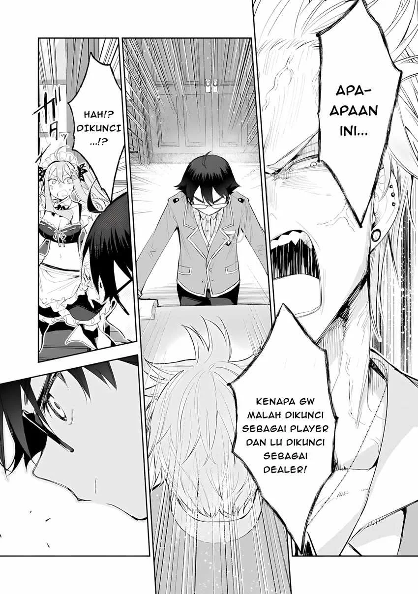 Ore wa Gakuen Zunou Battle no Ensyutsuka!: Jishou Mob ga Kage kara Egaku Saikyou Shujinkou Musou Scenario Chapter 5 Gambar 7