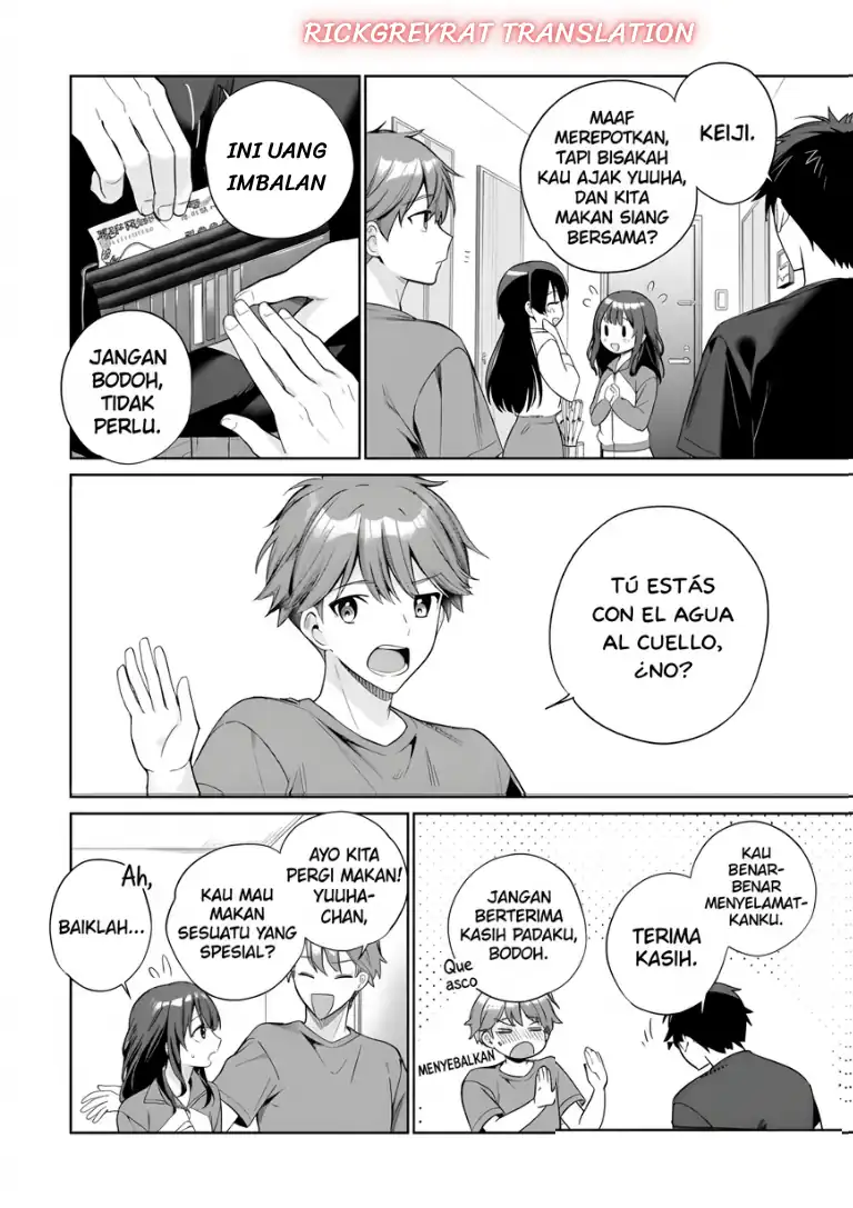 Ore wa Gimai ni Uso wo Tsuku ~Chi no Tsunaganai Imouto wo Ore ga Hikitoru Koto ni Shita~ Chapter 4.2 Gambar 5