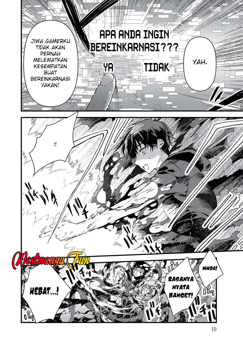 Ore, Yuusha janai desu kara. – VR Sekai no Chouten ni Kunrin Seshi Otoko. Tenseishi, Level 1 no Mushoku kara Restart suru Chapter 1 - Halaman 12
