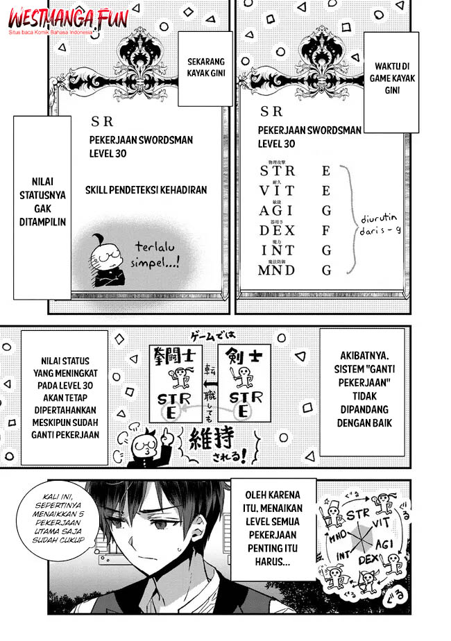 Ore, Yuusha janai desu kara. – VR Sekai no Chouten ni Kunrin Seshi Otoko. Tenseishi, Level 1 no Mushoku kara Restart suru Chapter 4 - Halaman 9