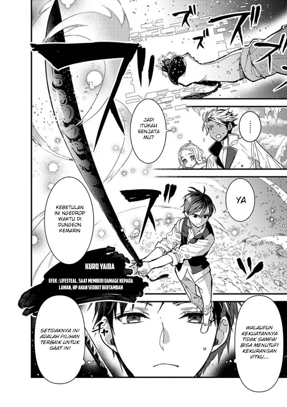 Ore, Yuusha janai desu kara. – VR Sekai no Chouten ni Kunrin Seshi Otoko. Tenseishi, Level 1 no Mushoku kara Restart suru Chapter 8 - Halaman 8