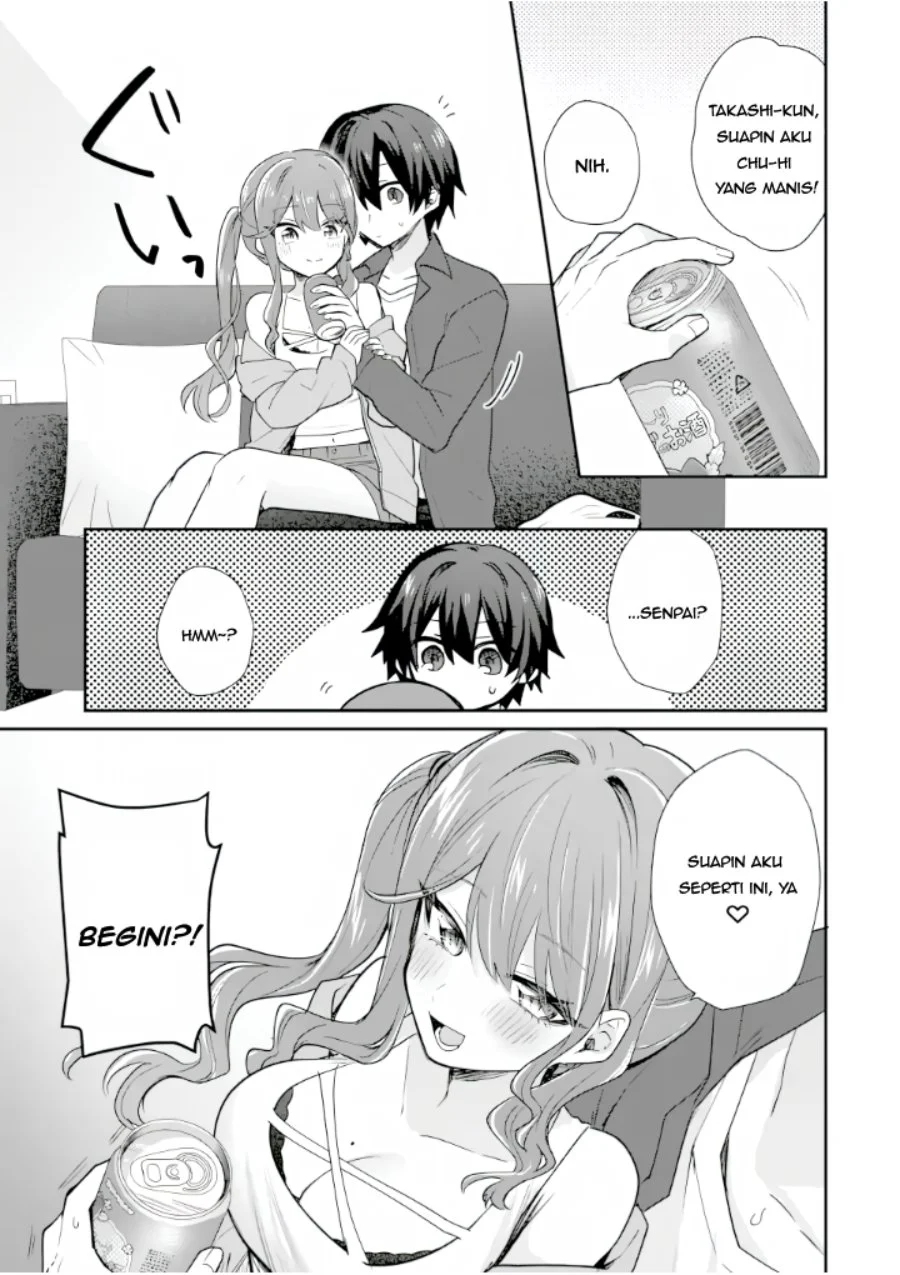 Osake to Senpai Kanojo to no Amaama Doukyo Lovecome wa Nijuusai ni Natte kara Chapter 5 Gambar 6