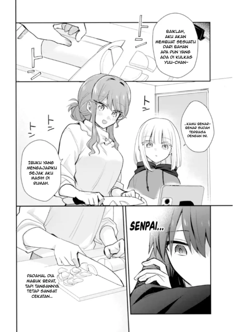 Osake to Senpai Kanojo to no Amaama Doukyo Lovecome wa Nijuusai ni Natte kara Chapter 6.2 Gambar 5