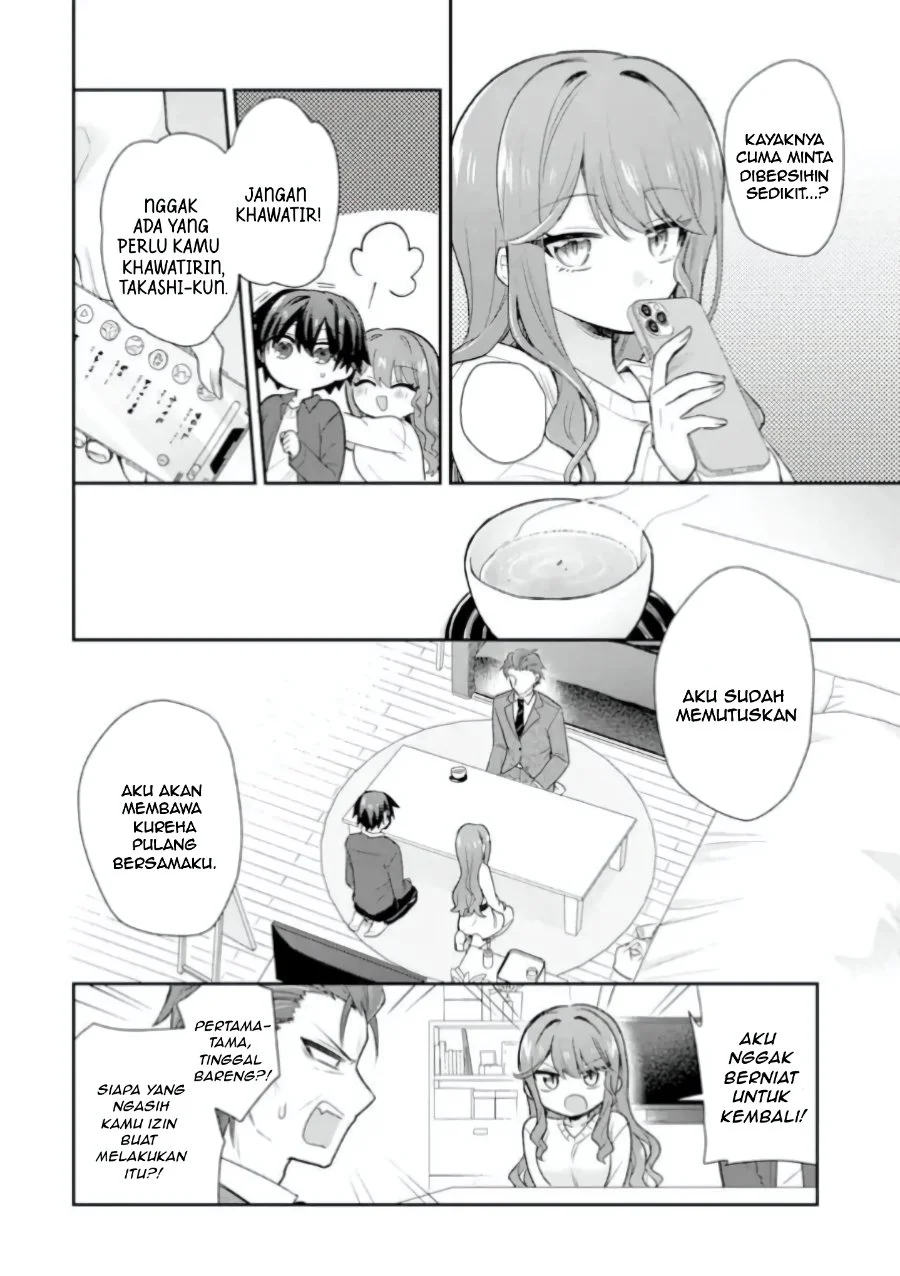 Osake to Senpai Kanojo to no Amaama Doukyo Lovecome wa Nijuusai ni Natte kara Chapter 8.1 Gambar 5