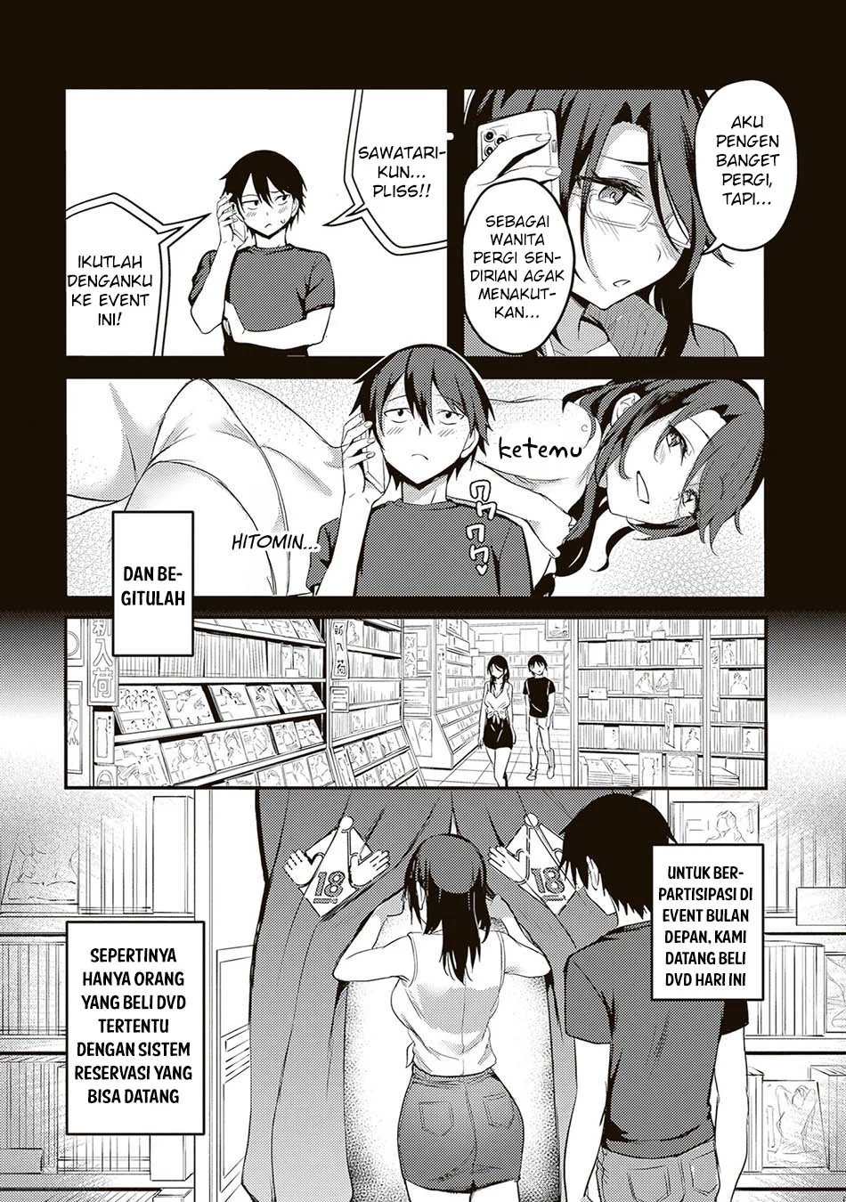Otona wo Shiritai Onnatomodachi Chapter 9 Gambar 7