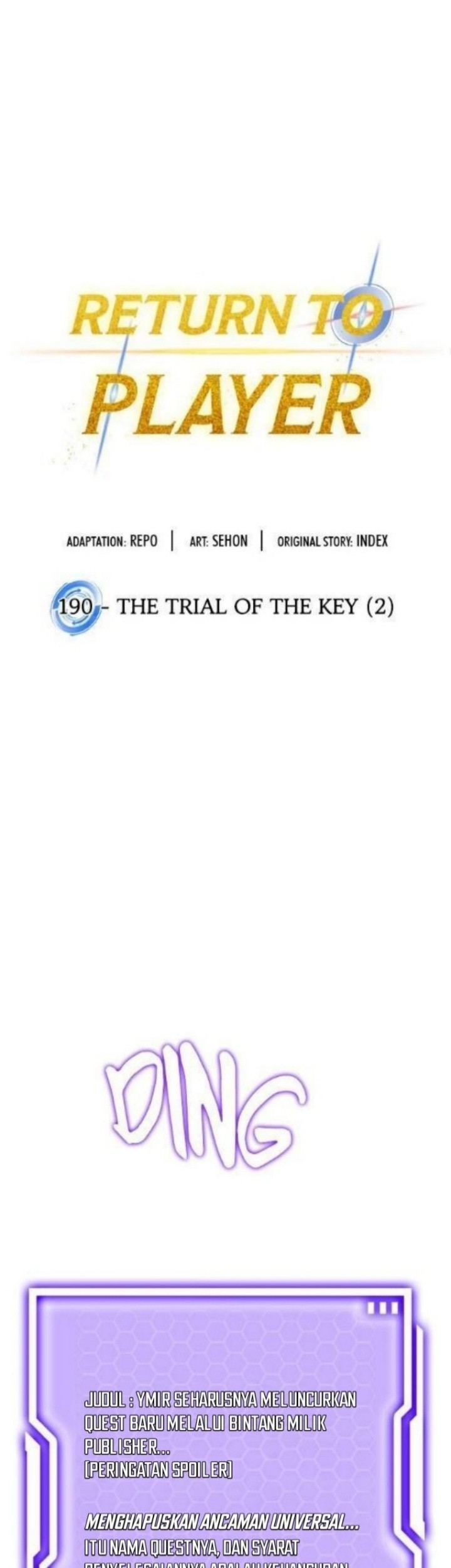 Return to Player Chapter 190 halaman 14
