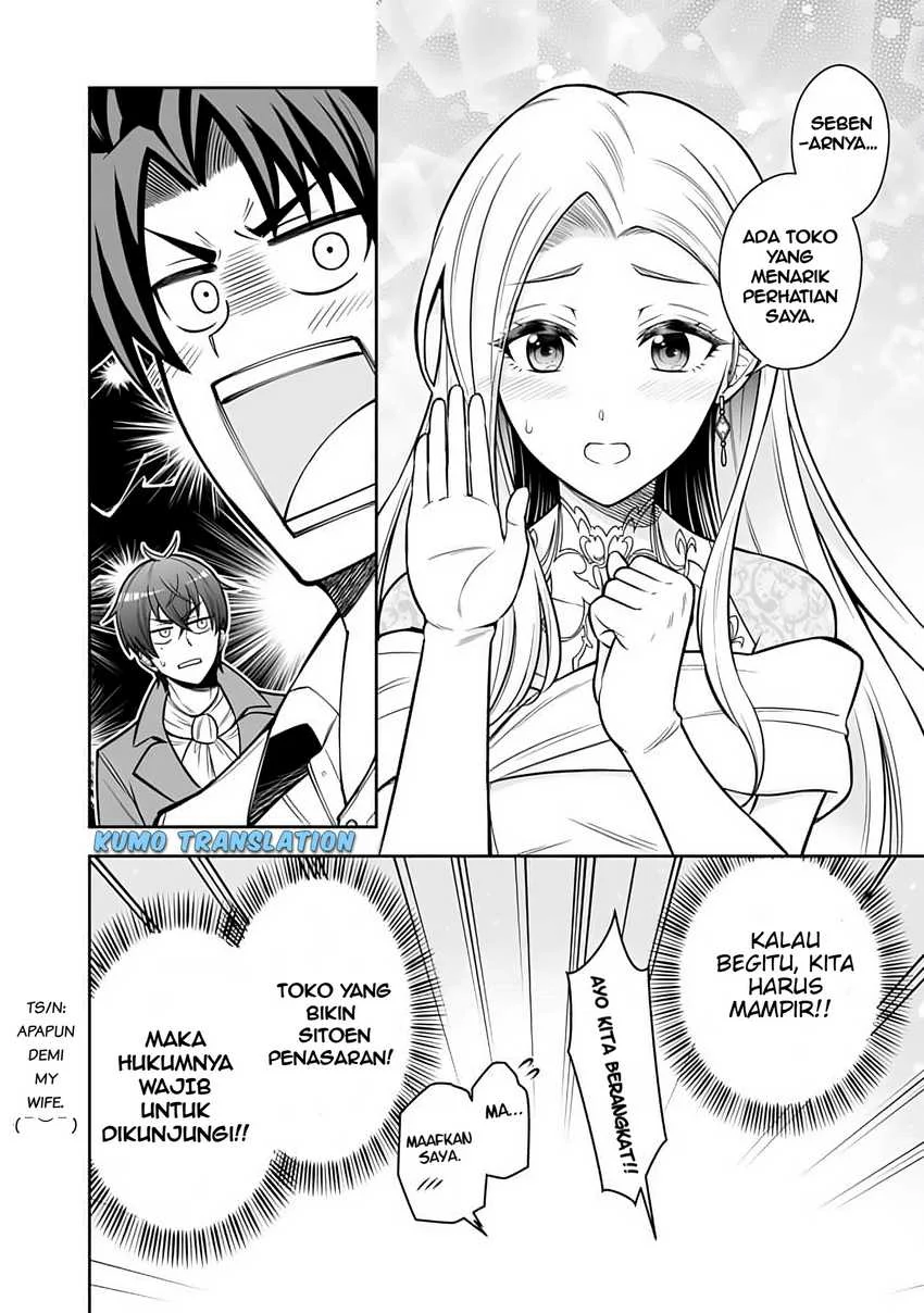 Rinkoku kara Kita Yome ga Kawaisugite Doushiyou Chapter 12.1 Gambar 5