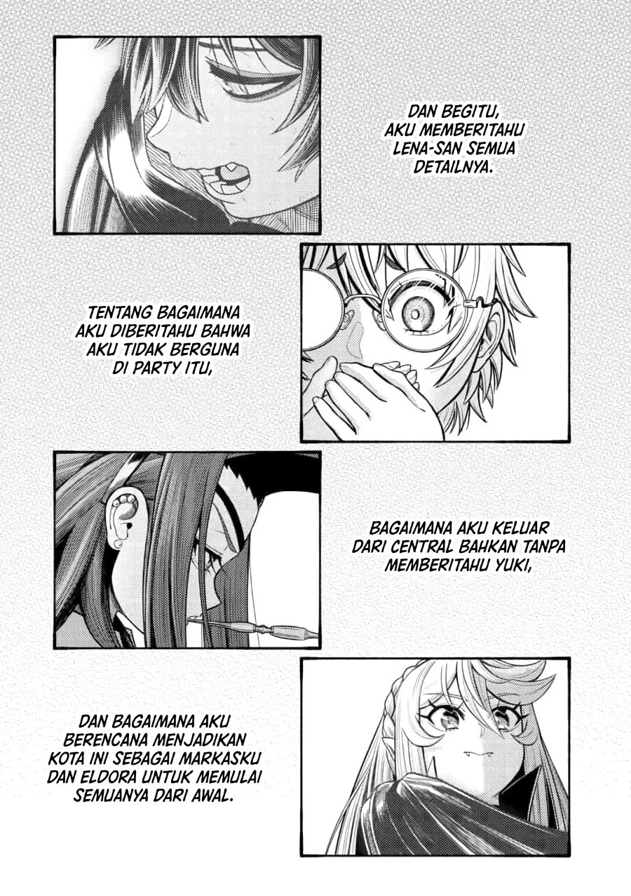 Ryuu to Ayumu Nariagari Boukensha-dou ~Youzumi toshite S-Rank Party kara Tsuihou Sareta Kaifuku Majutsushi, Suterareta Saki de Saikyou no Shinryuu o Fukkatsu Saseteshimau~ Chapter 13 - Halaman 7