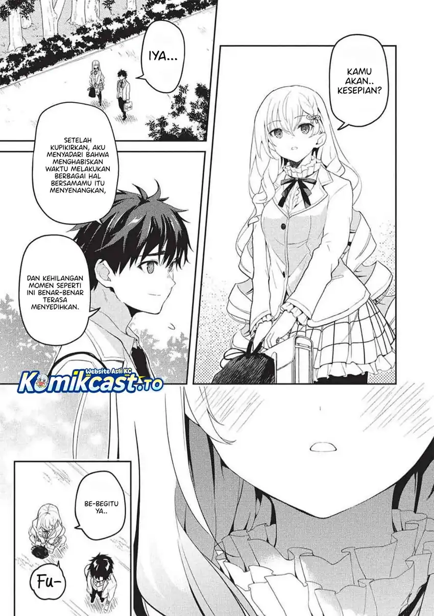 Saijo no Osewa ~Takane no Hana Darakena Meimon Kou de, Gakuin Ichi no Ojou-sama (Seikatsu Noryoku Kaimu) o Kagenagara Osewa suru Koto ni Narimashita~ Chapter 34 Gambar 6