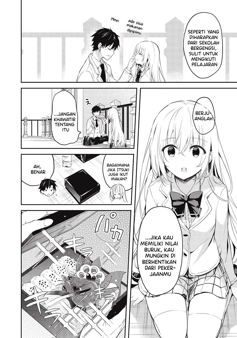 Saijo no Osewa Takane no Hana-darakena Meimon-kou de, Gakuin Ichi no Ojou-sama (Seikatsu Nouryoku Kaimu) wo Kagenagara Osewa suru Koto ni Narimashita Chapter 4 Gambar 5