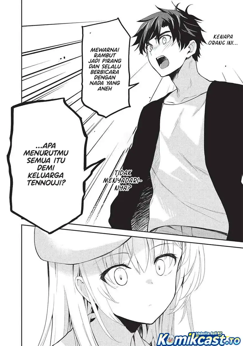 Saijo no Osewa Takane no Hana-darakena Meimon-kou de, Gakuin Ichi no Ojou-sama (Seikatsu Nouryoku Kaimu) wo Kagenagara Osewa suru Koto ni Narimashita Chapter 40 Gambar 7