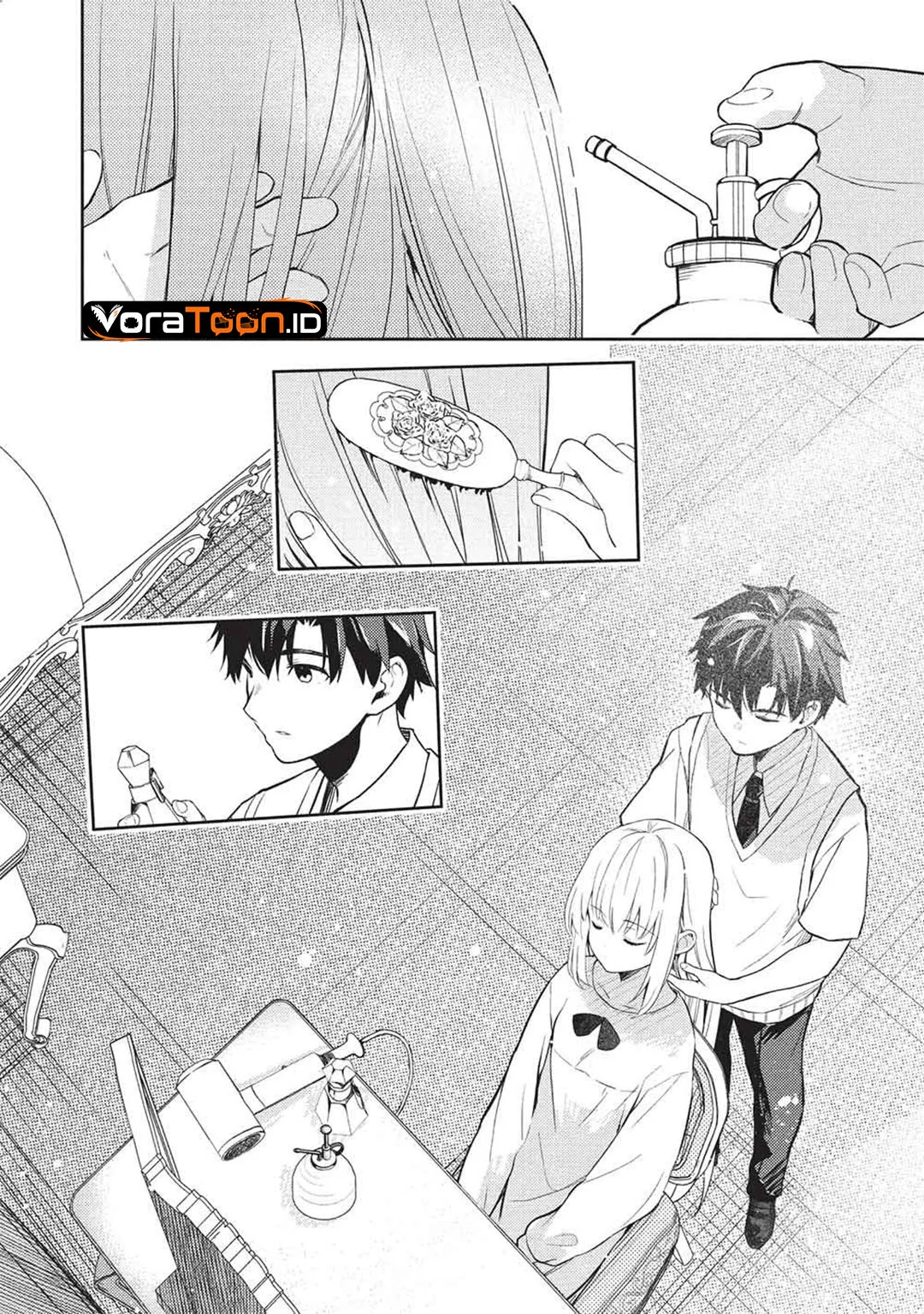Saijo no Osewa ~Takane no Hana Darakena Meimon Kou de, Gakuin Ichi no Ojou-sama (Seikatsu Noryoku Kaimu) o Kagenagara Osewa suru Koto ni Narimashita~ Chapter 42 Gambar 7