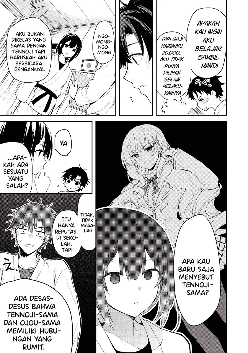 Saijo no Osewa Takane no Hana-darakena Meimon-kou de, Gakuin Ichi no Ojou-sama (Seikatsu Nouryoku Kaimu) wo Kagenagara Osewa suru Koto ni Narimashita Chapter 6.1 Gambar 6