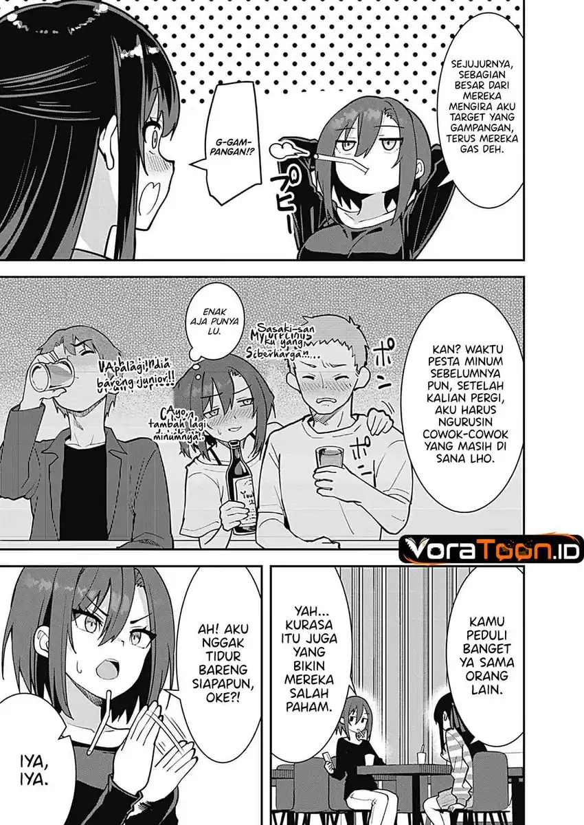Sasayaki Sasaru Sasaki-san Chapter 10 Gambar 7