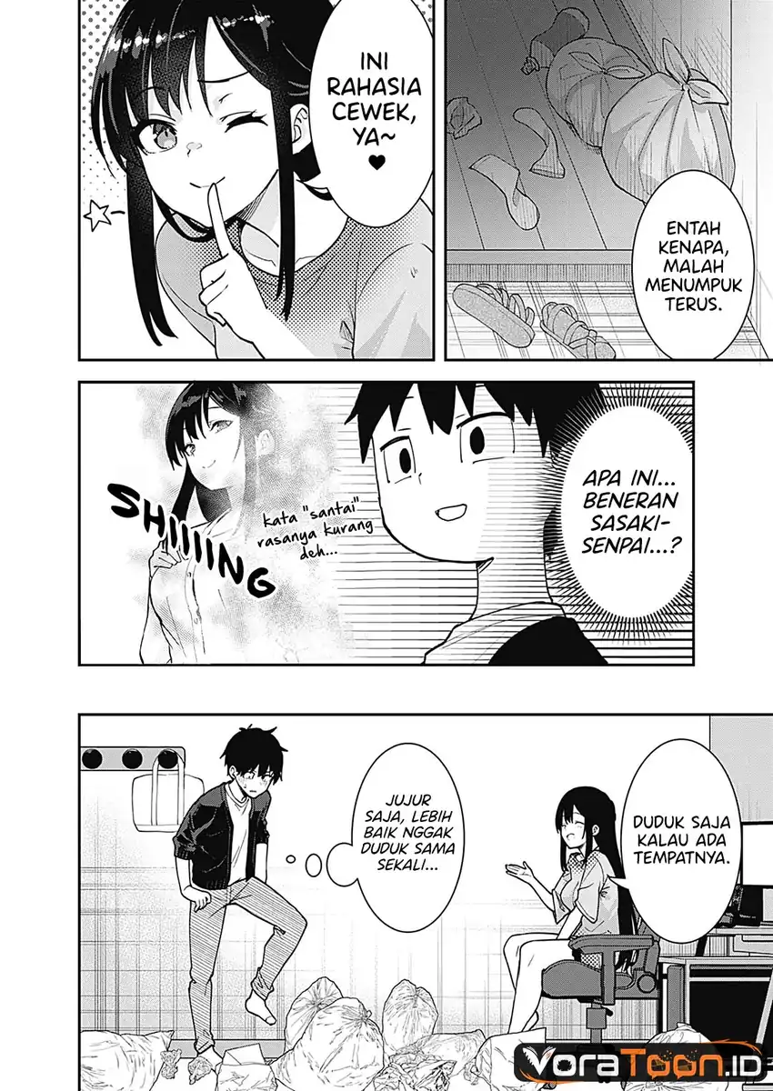 Sasayaki Sasaru Sasaki-san Chapter 2 Gambar 7