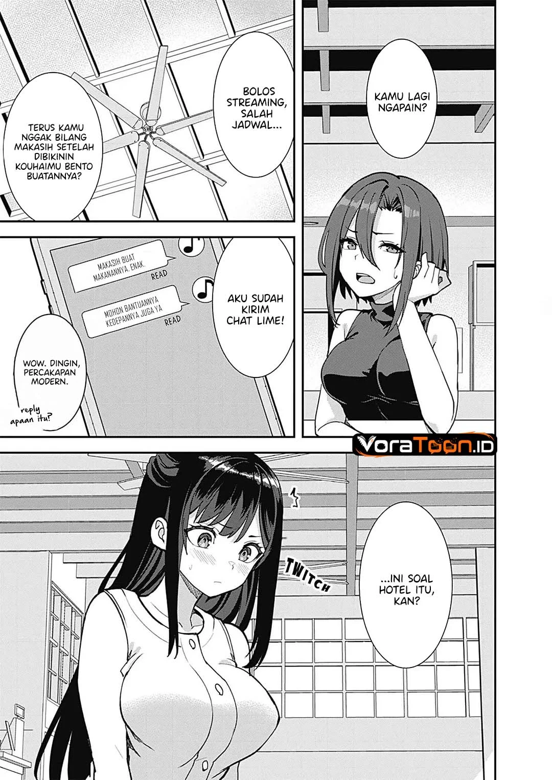 Sasayaki Sasaru Sasaki-san Chapter 6 Gambar 6