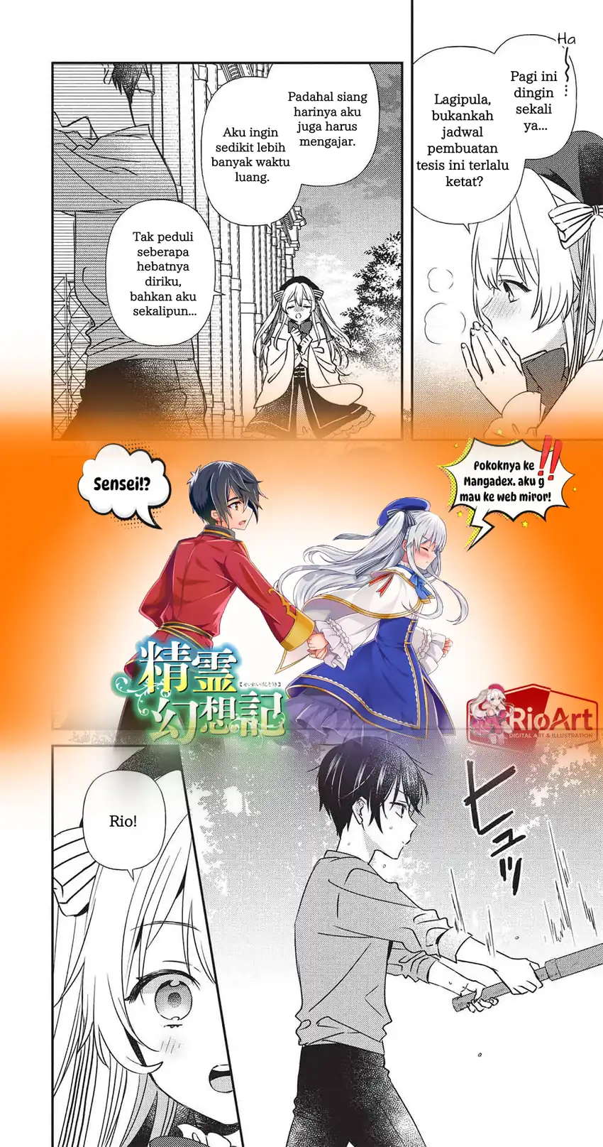 Seirei Gensouki: Konna Sekai de Deaeta Kimi ni Chapter 4.1 - Halaman 5