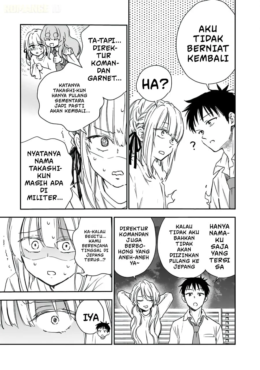 Senchi Kara Kaette kita Takashi-kun. Futsuu ni Koukou Seikatsu wo Okuritai Chapter 7 Gambar 8