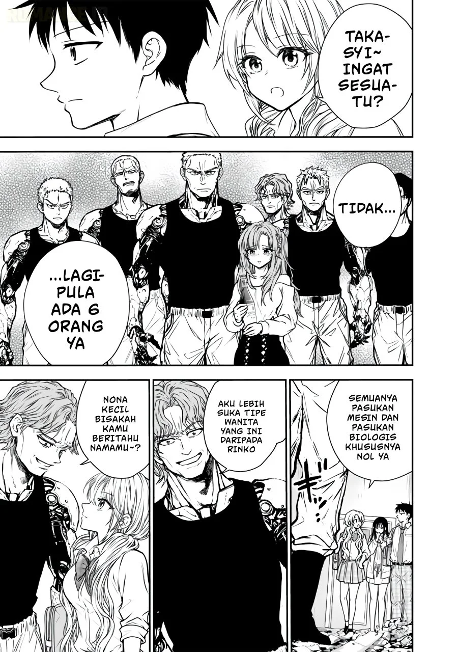 Senchi Kara Kaette kita Takashi-kun. Futsuu ni Koukou Seikatsu wo Okuritai Chapter 8 Gambar 8