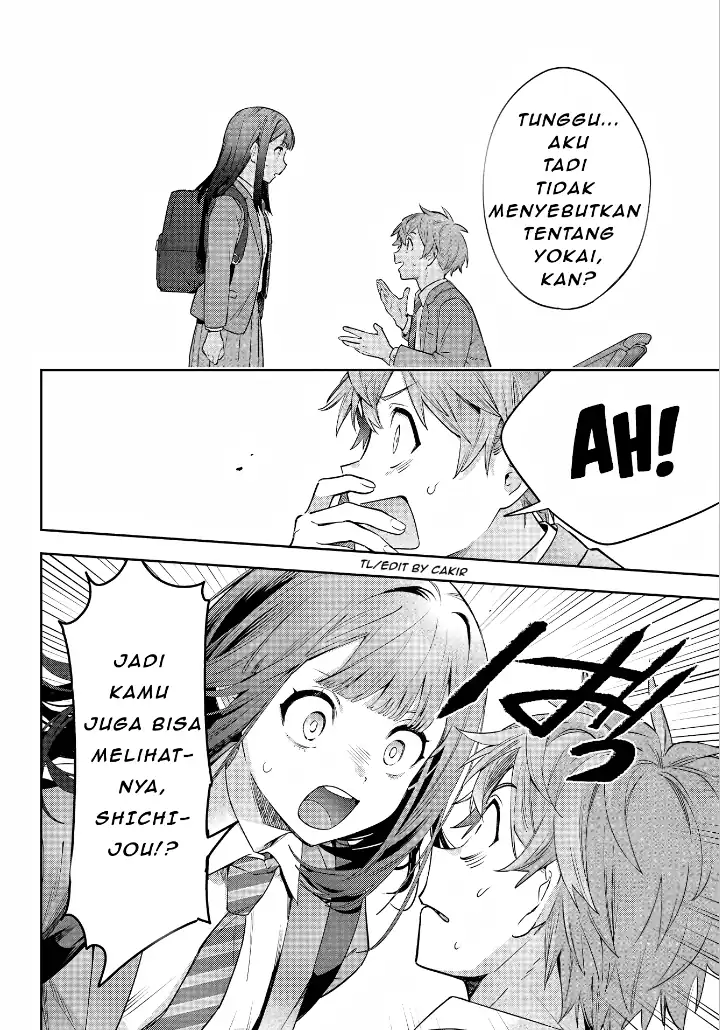 Shichijou-ke no Ito Tsukai ~ Futsuu ni Ikitai Tensai Jutsusha, Oshikake Deshi to Youkai Taiji Hajimemasu ~ Chapter 1 Gambar 12