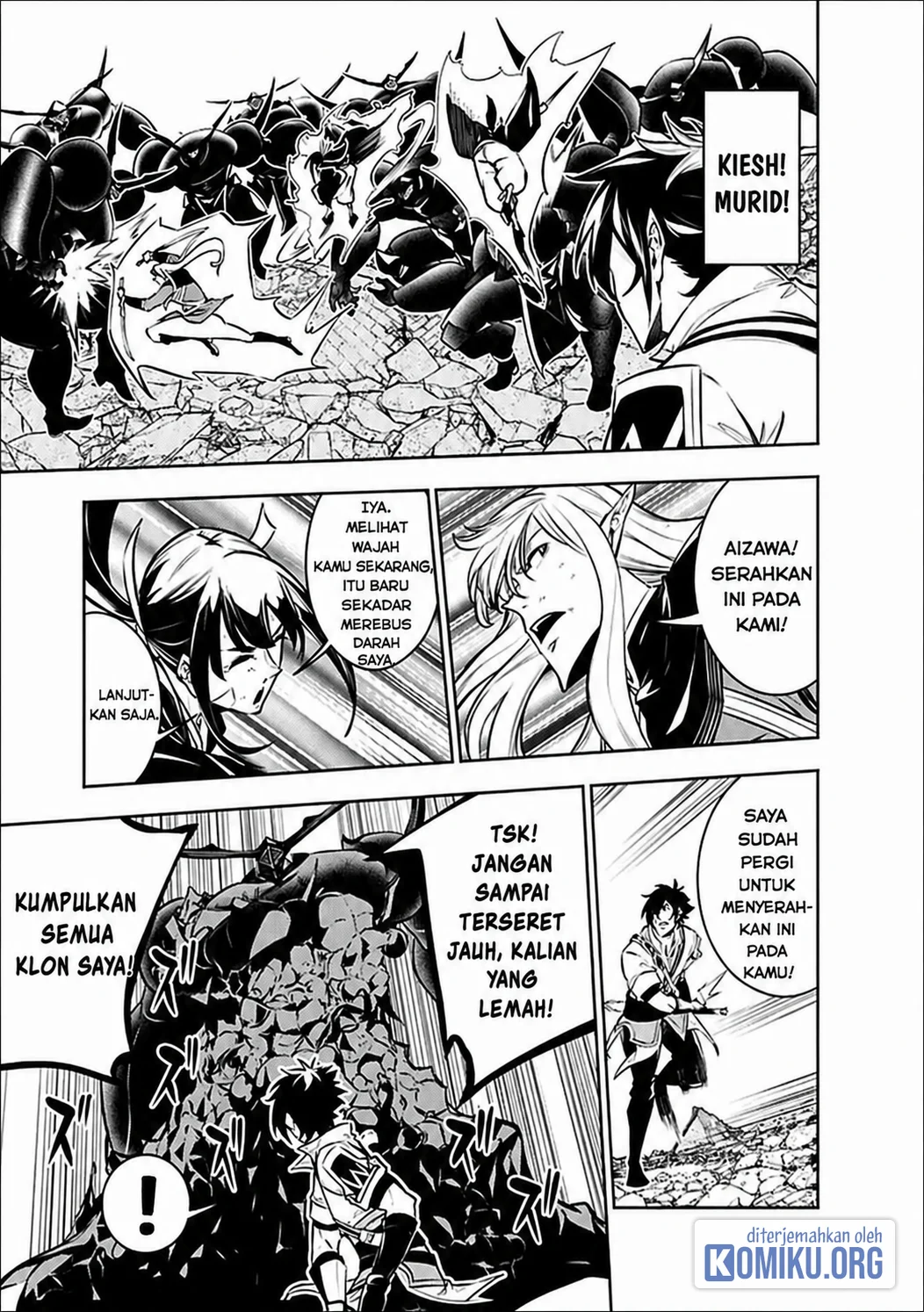 Shijou Saikyou no Mahou Kenshi, F Rank Boukensha ni Tensei Suru Chapter 157 Gambar 5