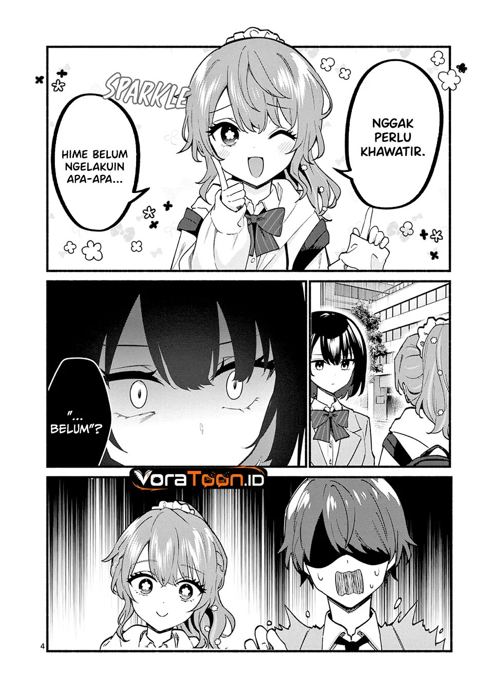 Shiotaiou no Sato-san ga Ore ni dake Amai Chapter 90 Gambar 5