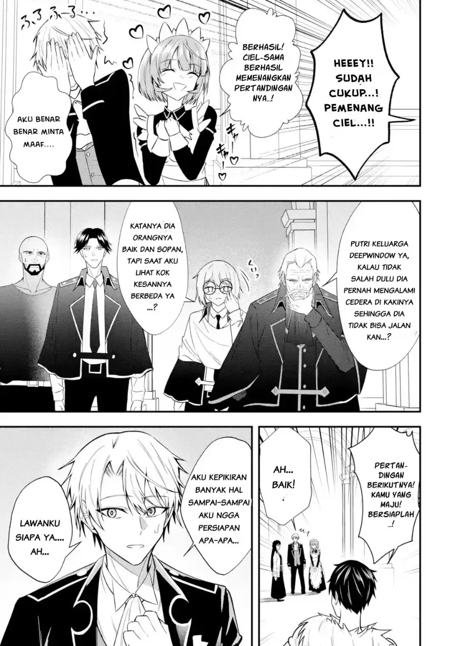 Shokei Flag No Akuyaku Kizoku Ni Tensei Shitaga, Shinitakunainode Yami Maho Wo Kiwamete Heroine Tachi Wo Sukuimasu Byojakuna Heroine Wo Care Shitara Naze Ka Ore Ga Dekiai Sareta Ken Chapter 4.2 Gambar 5