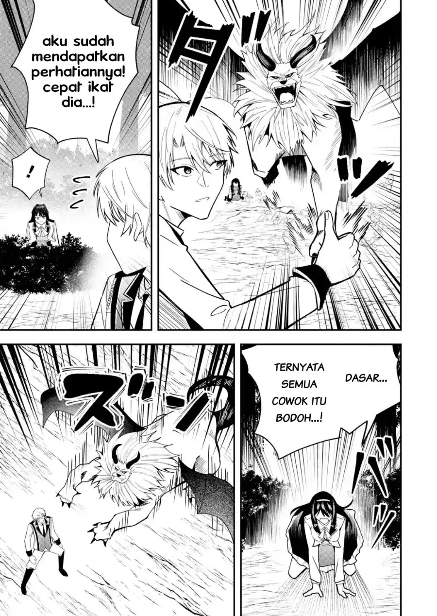 Shokei Flag No Akuyaku Kizoku Ni Tensei Shitaga, Shinitakunainode Yami Maho Wo Kiwamete Heroine Tachi Wo Sukuimasu Byojakuna Heroine Wo Care Shitara Naze Ka Ore Ga Dekiai Sareta Ken Chapter 5.3 Gambar 5