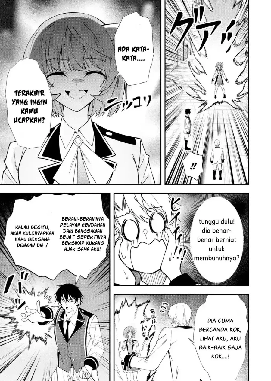 Shokei Flag No Akuyaku Kizoku Ni Tensei Shitaga, Shinitakunainode Yami Maho Wo Kiwamete Heroine Tachi Wo Sukuimasu Byojakuna Heroine Wo Care Shitara Naze Ka Ore Ga Dekiai Sareta Ken Chapter 7.2 Gambar 5