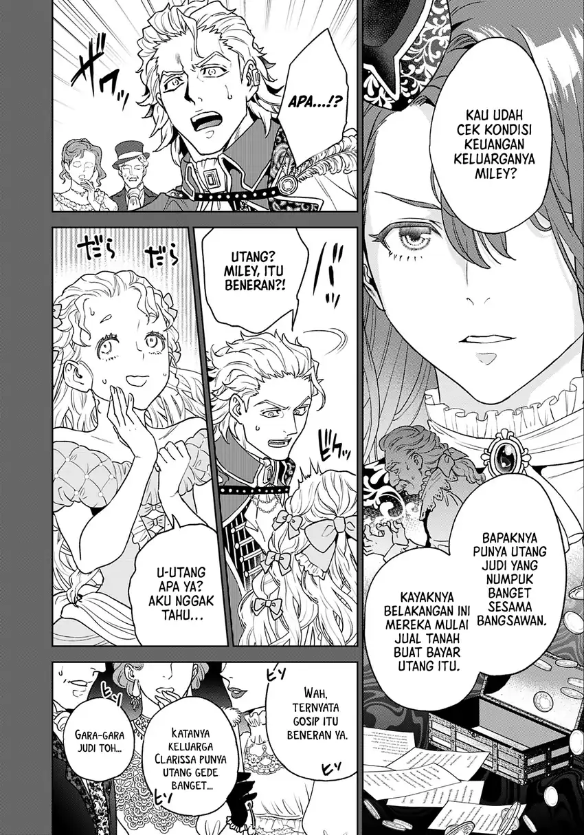 Shounin Reijou Agnes Henkyou ni Tsuihou Sareta Akuyaku Reijou wa Shousai o Hakki Shi Nariagaru Chapter 1 Gambar 9