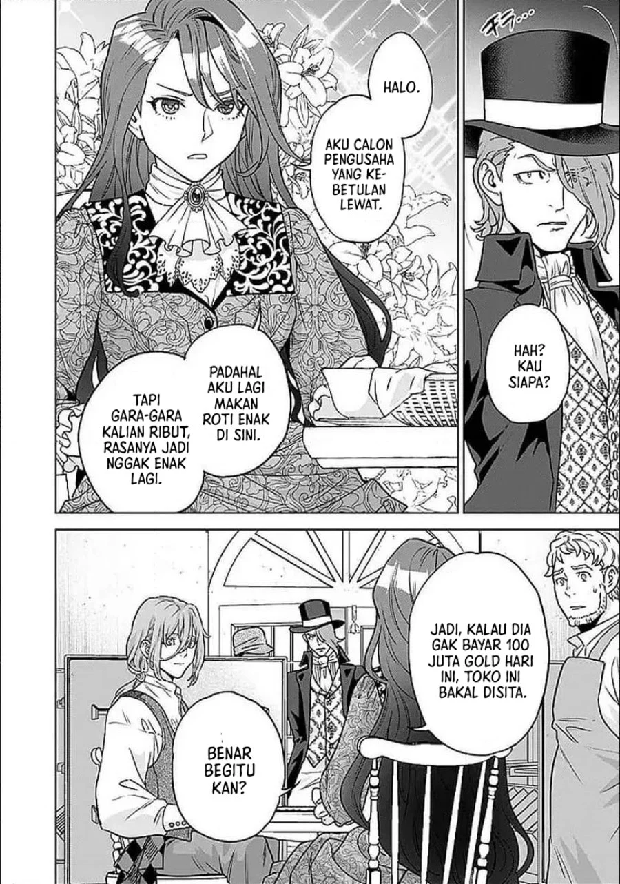 Shounin Reijou Agnes Henkyou ni Tsuihou Sareta Akuyaku Reijou wa Shousai o Hakki Shi Nariagaru Chapter 3.1 Gambar 5