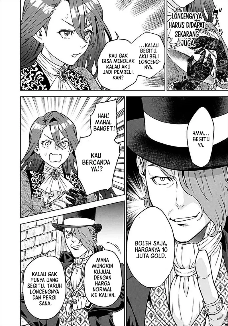 Shounin Reijou Agnes Henkyou ni Tsuihou Sareta Akuyaku Reijou wa Shousai o Hakki Shi Nariagaru Chapter 4.1 Gambar 5