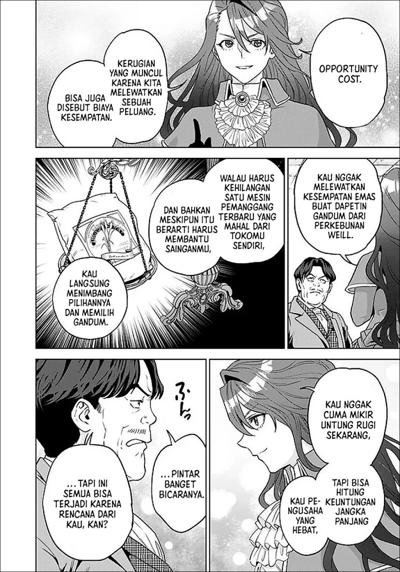 Shounin Reijou Agnes Henkyou ni Tsuihou Sareta Akuyaku Reijou wa Shousai o Hakki Shi Nariagaru Chapter 5.2 Gambar 5