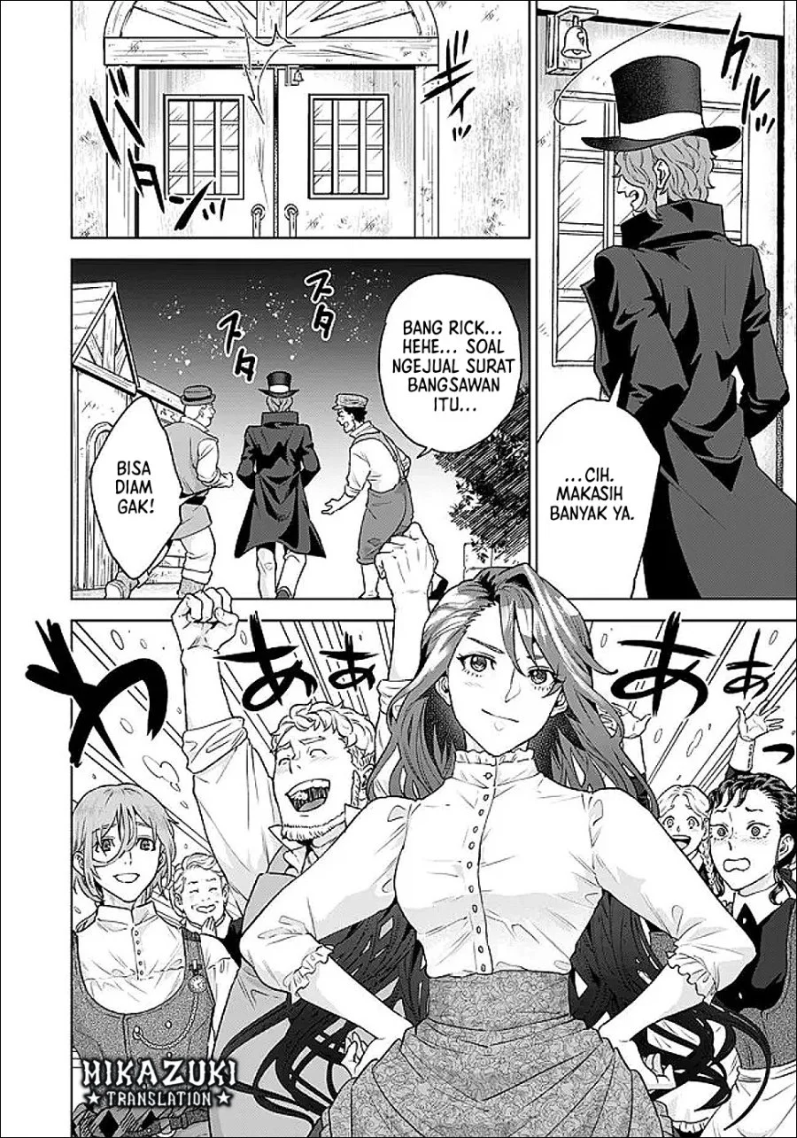 Shounin Reijou Agnes Henkyou ni Tsuihou Sareta Akuyaku Reijou wa Shousai o Hakki Shi Nariagaru Chapter 7.2 Gambar 5